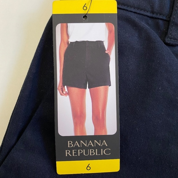 Banana Republic Ladies' Chino Shorts, Black, Size 6, NWT - Picture 5 of 16